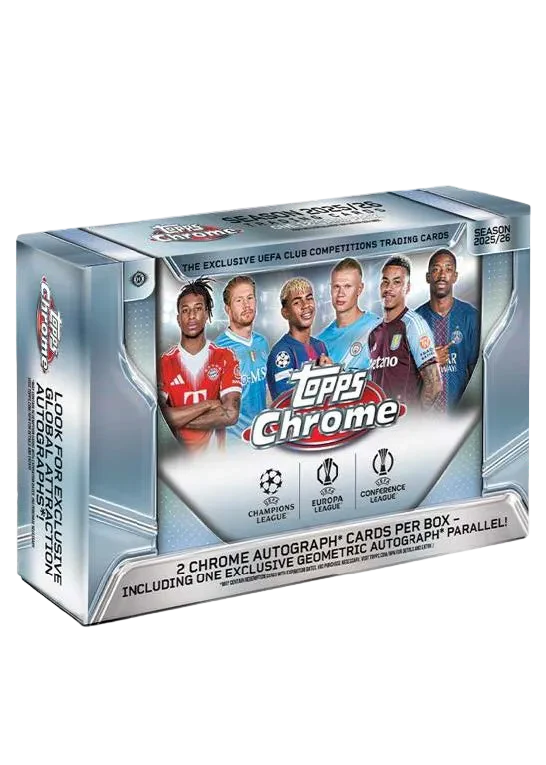 Project Mozi Breaks – Break #761 PYTP: 2025-26 Topps Chrome®️ UEFA Club Competitions Breaker’s Delight Sealed Case Break