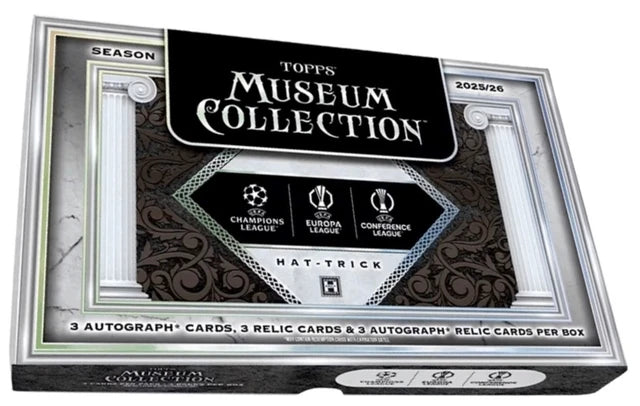 Project Mozi Breaks – Break #738 1.0 (PYTP) Topps® Museum UEFA Club Competitions 2025/26 Hat-Trick Box Sealed Case Break