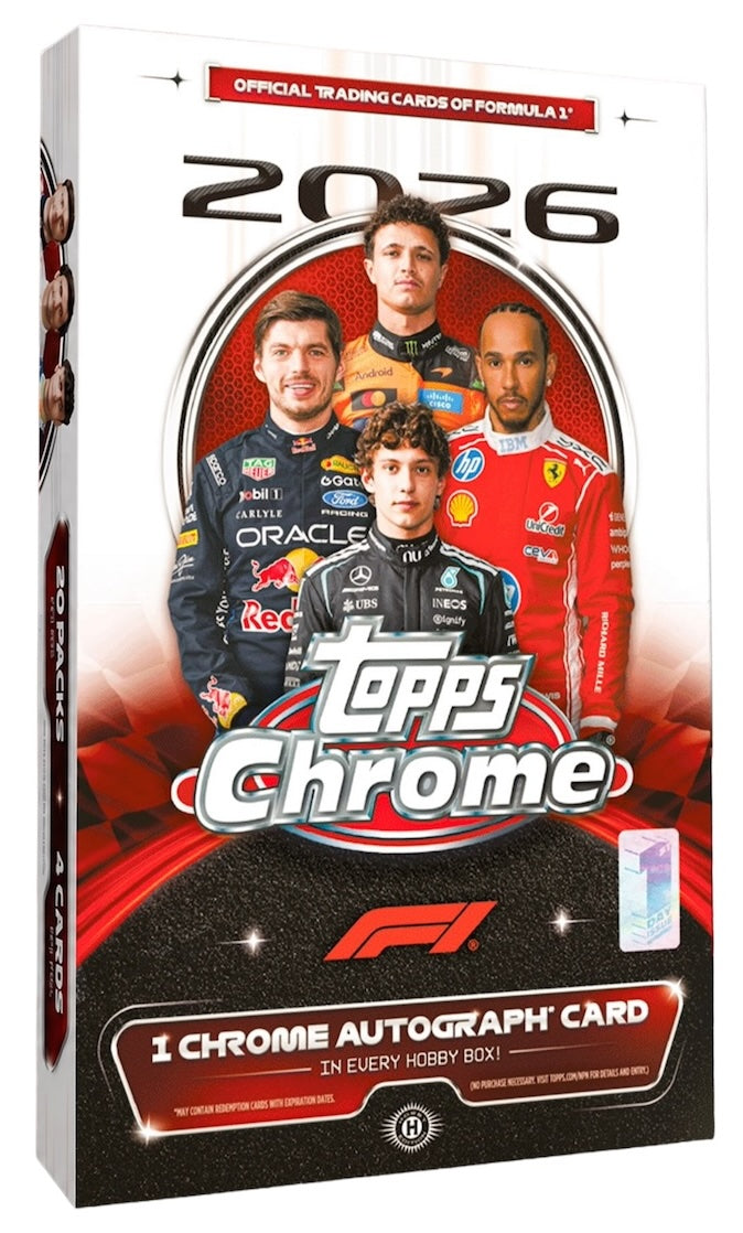 Project Mozi Breaks – Break #765 1.0 PYD: 2026 Topps Chrome F1 FDI Hobby 1 Box Break