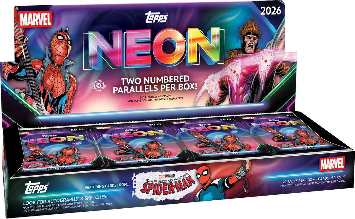 Project Mozi Breaks – Break #770 1.0 PYCG: 2026 Topps Neon Marvel Mega Sealed Case Break