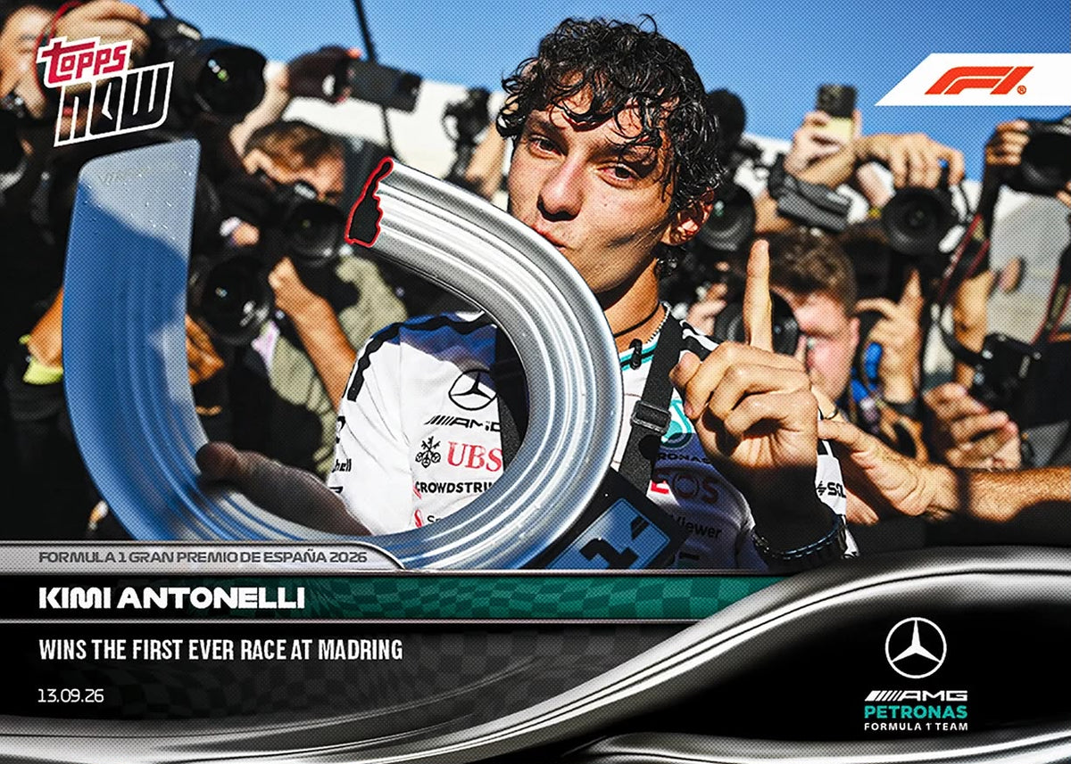Project Mozi Breaks – Group Order #236 Kimi Antonelli - 2026 Formula 1®️ Topps NOW®️ - Card 59
