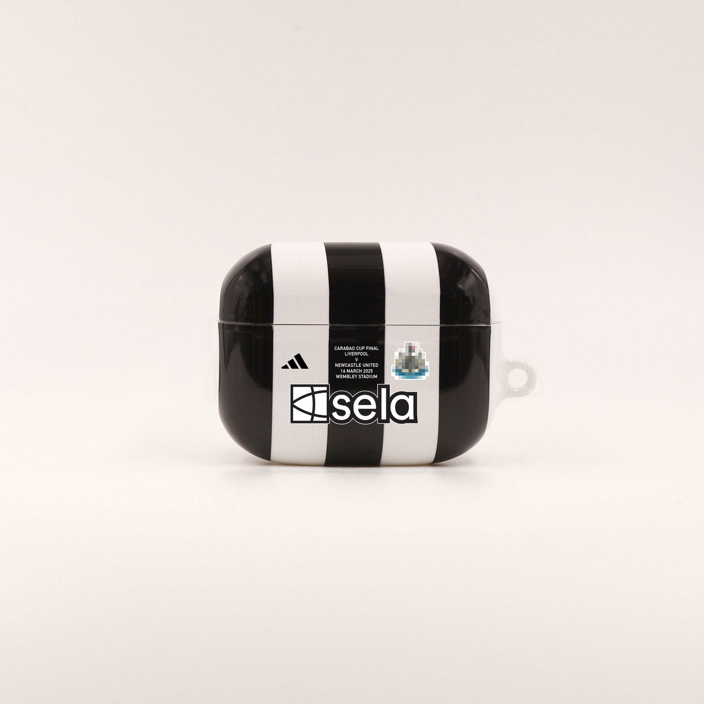 Newcastle 24/25 Carabao Cup Final Home AirPods Case