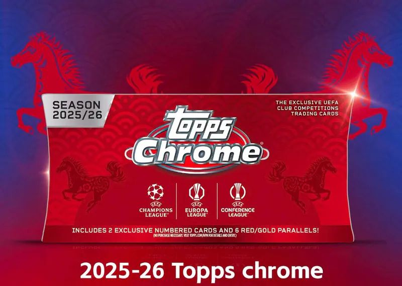 Project Mozi Breaks – Break #620 PYTP: 2025-26 Topps Chrome UEFA Club Competitions UCC Hongbao Full Case Break (12 Boxes)