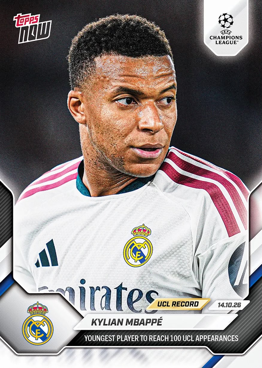 Project Mozi Breaks – Group Order #258 Kylian Mbappe©️ - 2026-27 UCL Topps NOW®️ - Card 32