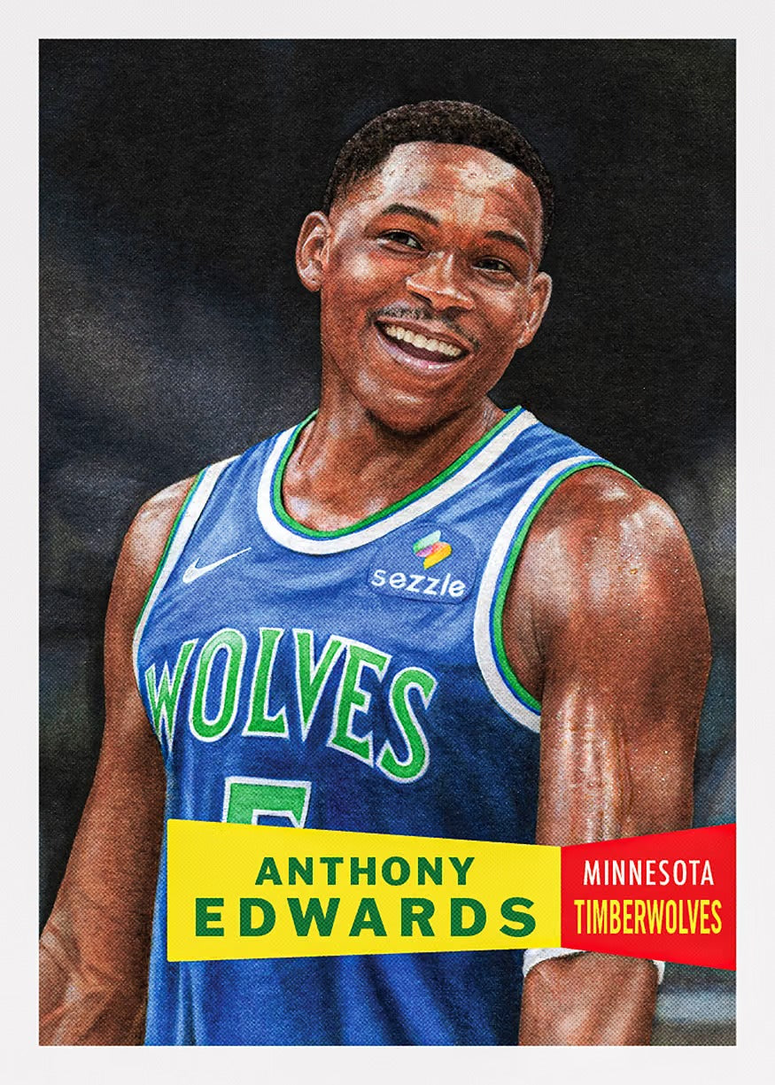 Project Mozi Breaks – Group Order #261 Anthony Edwards - 2026-27 NBA Living Set® - Card 34
