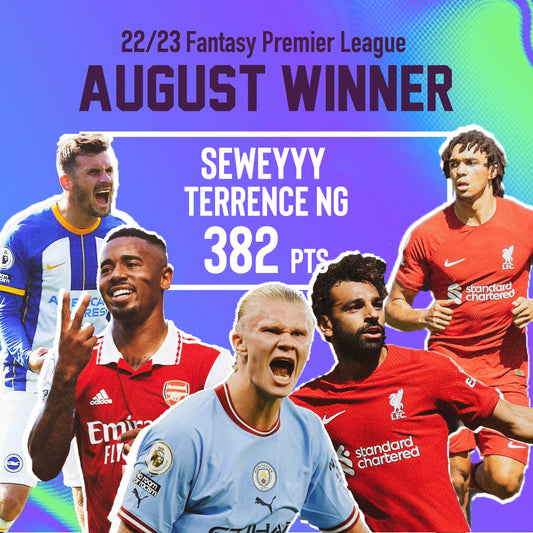 22/23 FPL August Winner - Terrence Ng