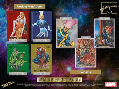 Project Mozi Breaks – Break #187 6.0 (Random Serial 1 Box Break) 2024 Upper Deck Marvel Masterpieces '92 Platinum