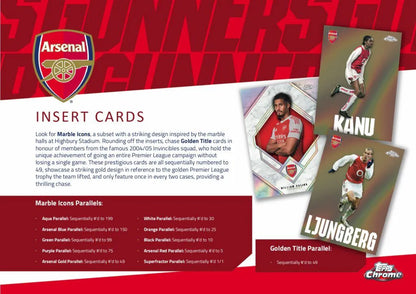 Project Mozi Breaks – Private Break - Topps Chrome® Arsenal 2025/26 Hobby Box
