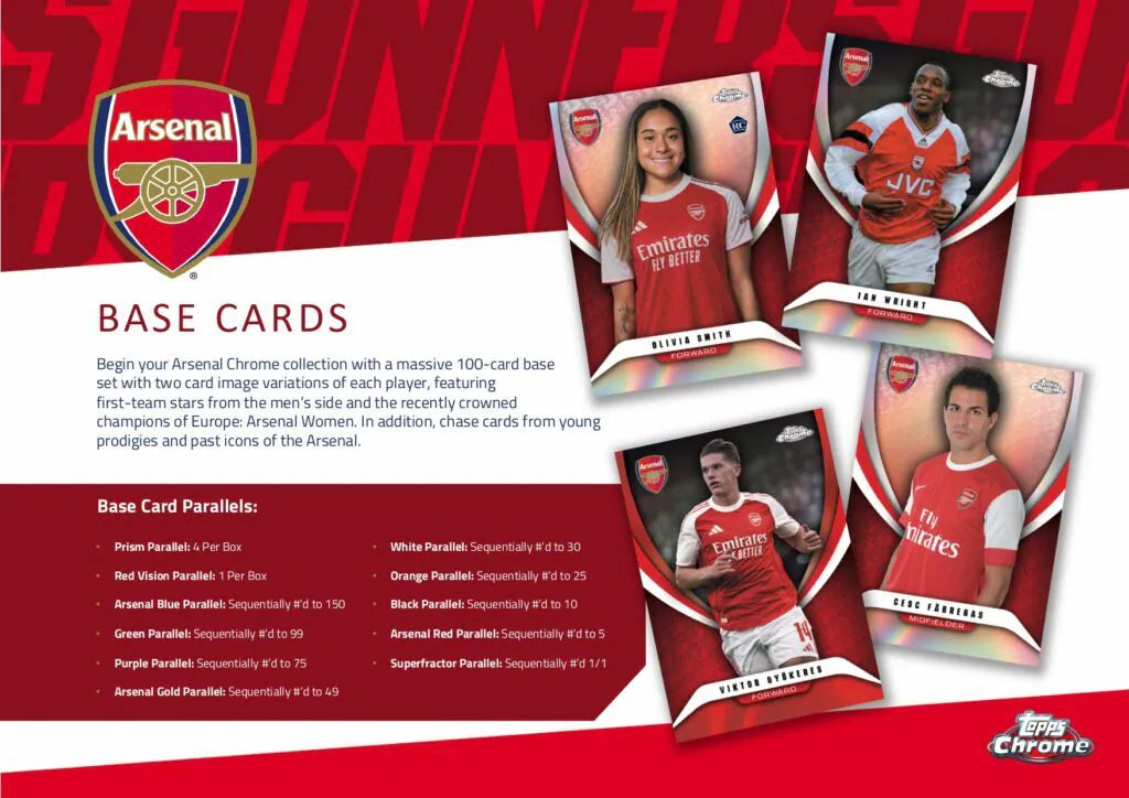 Project Mozi Breaks – Private Break - Topps Chrome® Arsenal 2025/26 Hobby Box