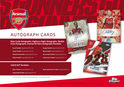 Project Mozi Breaks – Private Break - Topps Chrome® Arsenal 2025/26 Hobby Box