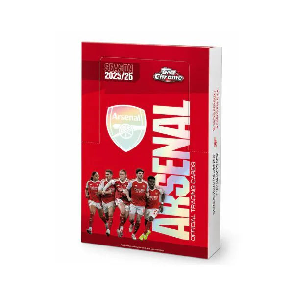 Project Mozi Breaks – Private Break - Topps Chrome® Arsenal 2025/26 Hobby Box