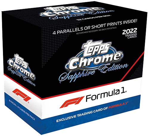 Project Mozi Breaks – Break #211 (Random Serial  1 Box Break): 2022 Topps Chrome Formula 1 Racing Sapphire Edition