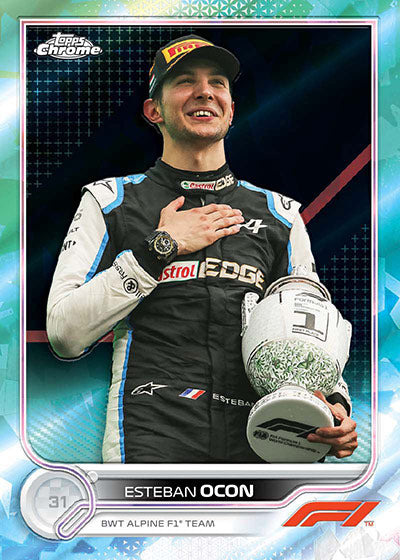 Project Mozi Breaks – Break #211 (Random Serial  1 Box Break): 2022 Topps Chrome Formula 1 Racing Sapphire Edition
