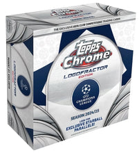 將圖片載入圖庫檢視器 Project Mozi Breaks – Break #207 (PYT 3 Box Break): 2024-25 Topps Chrome LogoFractor UEFA Soccer
