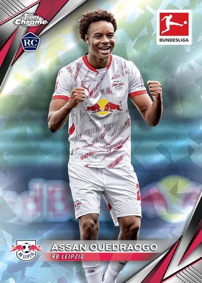 Project Mozi Breaks – Break #193 3.0 (Random Serial  2 Box Break from Sealed Case): 2024-25 TOPPS CHROME BUNDESLIGA SOCCER HOBBY SAPPHIRE