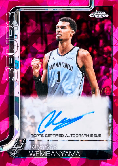 Project Mozi Breaks – Break #724 (PYTP) 2025-26 Topps Chrome® Updates Basketball Sapphire Edition 1 Box Break