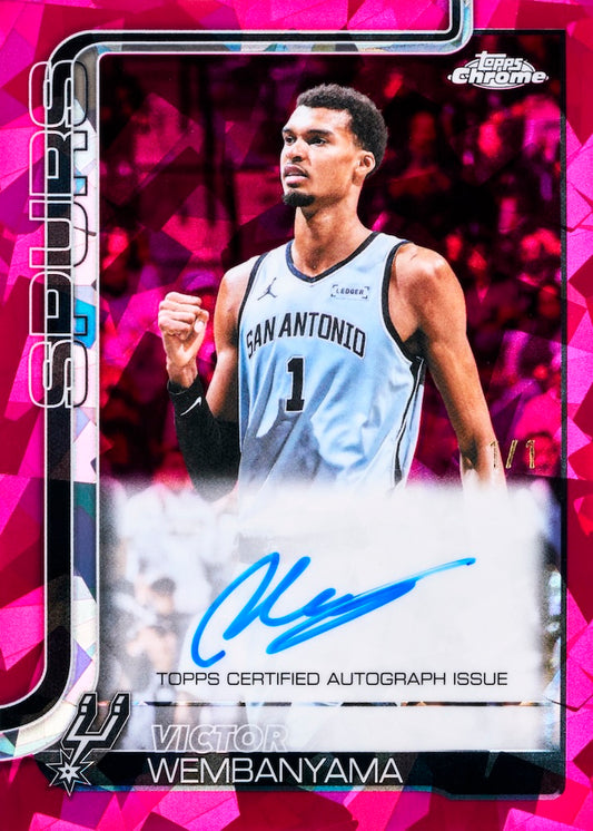 Project Mozi Breaks – Break #724 (PYTP) 2025-26 Topps Chrome® Updates Basketball Sapphire Edition 1 Box Break