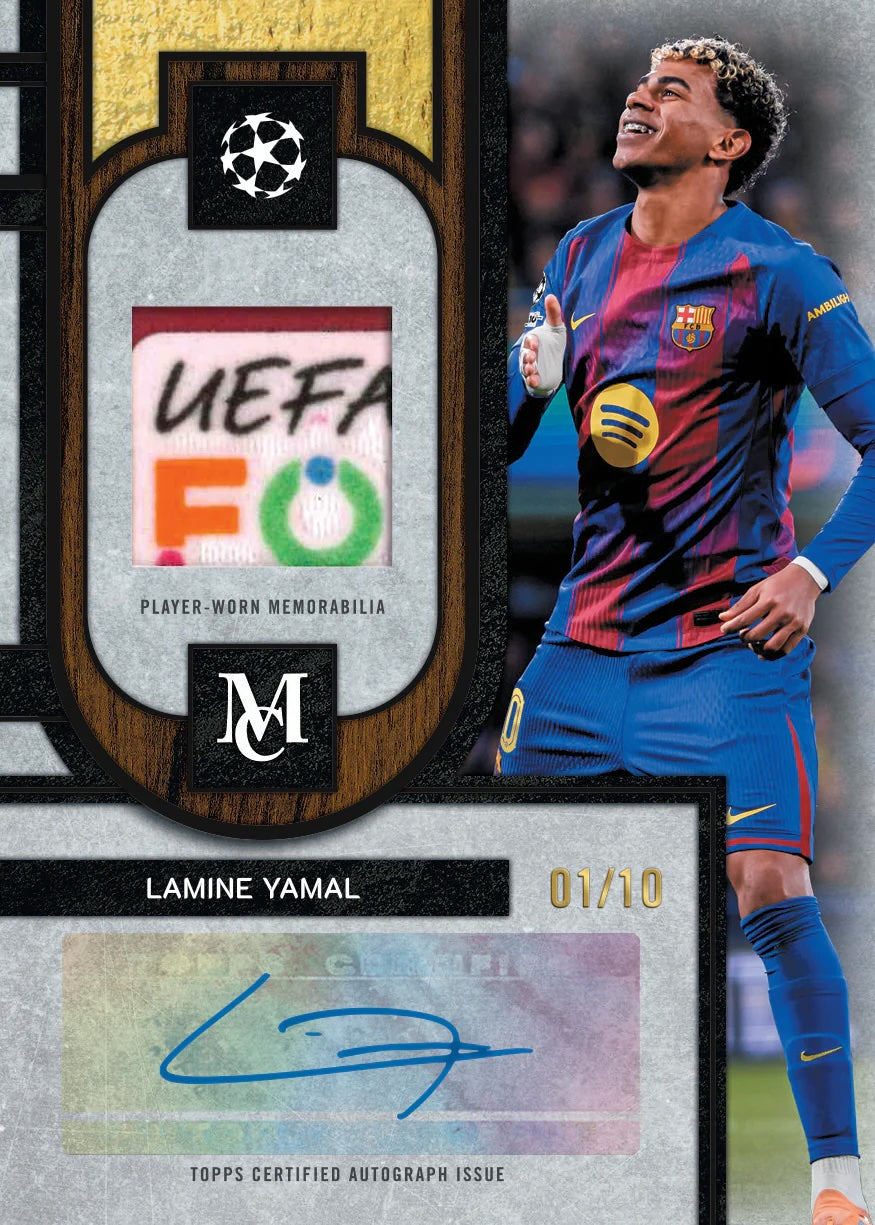 Project Mozi Breaks – Break #736 1.0 (PYTP) Topps® Museum UEFA Club Competitions 2025/26 Hobby Box Sealed Case Break