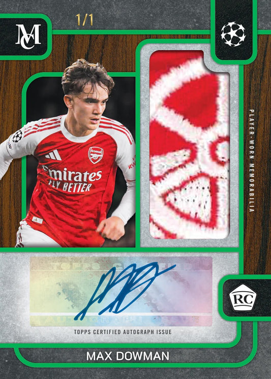 Project Mozi Breaks – Break #737 13.0 (PYTP) Topps® Museum UEFA Club Competitions 2025/26 Hobby 4 Box Break