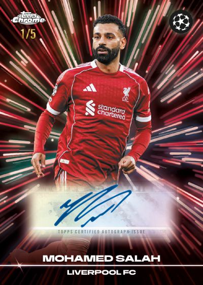 Project Mozi Breaks – Break #586 PYTP: 2025-26 Topps Chrome®️ UEFA Club Competitions Breaker’s Jumbo Full Case Break (8 Boxes)