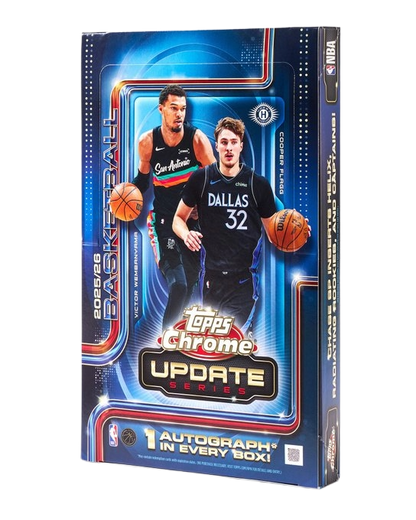 Project Mozi Breaks – Break #683 1.0 (PYTP) 2025-26 Topps Chrome® Updates Basketball Hobby Sealed Case Break