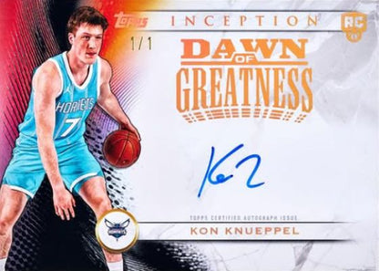 Project Mozi Breaks – Break #675 2.0 (PYT) 2025-26 Topps Inception Basketball Sealed Case Break