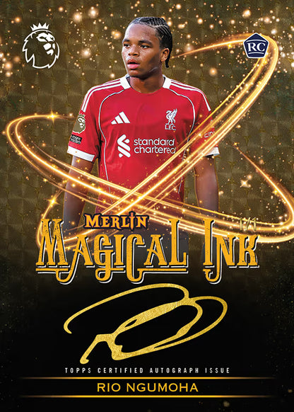 Project Mozi Breaks – Break #622 PYTP: 2025-26 Topps Chrome®️ Merlin Premier League Hobby Sealed Case Break (12 Boxes)