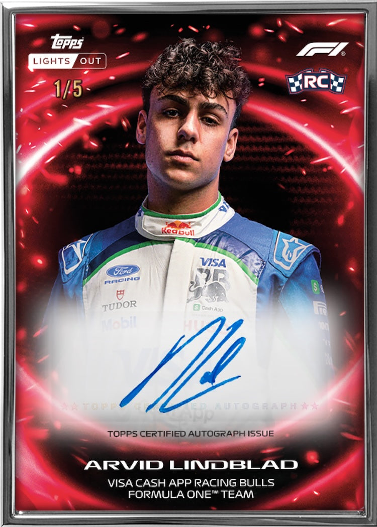 Project Mozi Breaks – Break #674 PYD: Topps F1® Lights Out 2026 5 Box Break