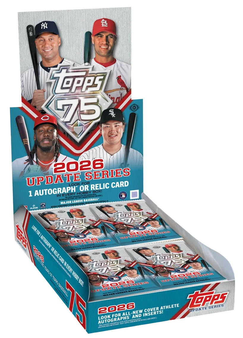 Project Mozi Breaks – Break #766 1.0 PYT: 2026 Topps Update Series Baseball Hobby Sealed Case Break