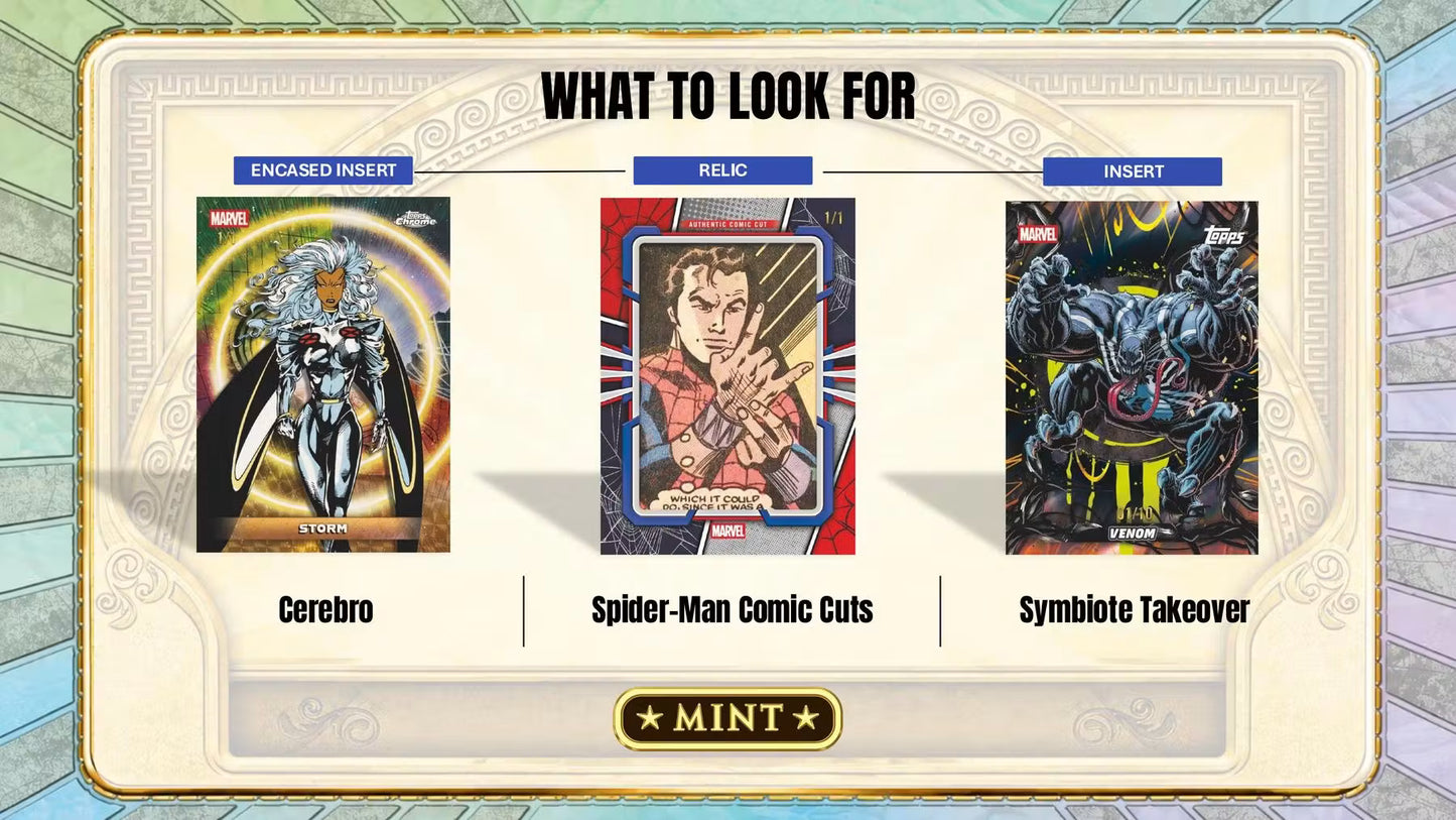 Project Mozi Breaks – Break #698 PYCG: 2026 Topps Mint Marvel Sealed Case Break