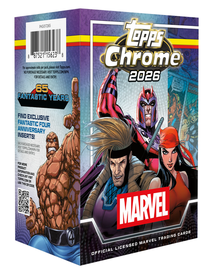 Project Mozi Breaks – Private Break - 2026 Topps Marvel Comics Chrome Value Box