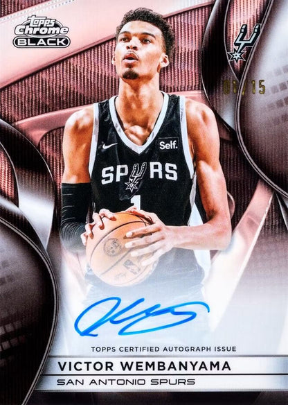 Project Mozi Breaks – Break #703 1.0 (PYTP) 2025-26 Topps Chrome® Black Basketball Hobby Sealed Case Break