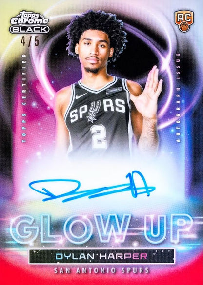 Project Mozi Breaks – Break #703 1.0 (PYTP) 2025-26 Topps Chrome® Black Basketball Hobby Sealed Case Break