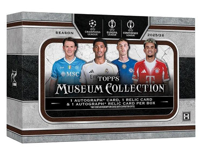 Project Mozi Breaks – Break #736 1.0 (PYTP) Topps® Museum UEFA Club Competitions 2025/26 Hobby Box Sealed Case Break