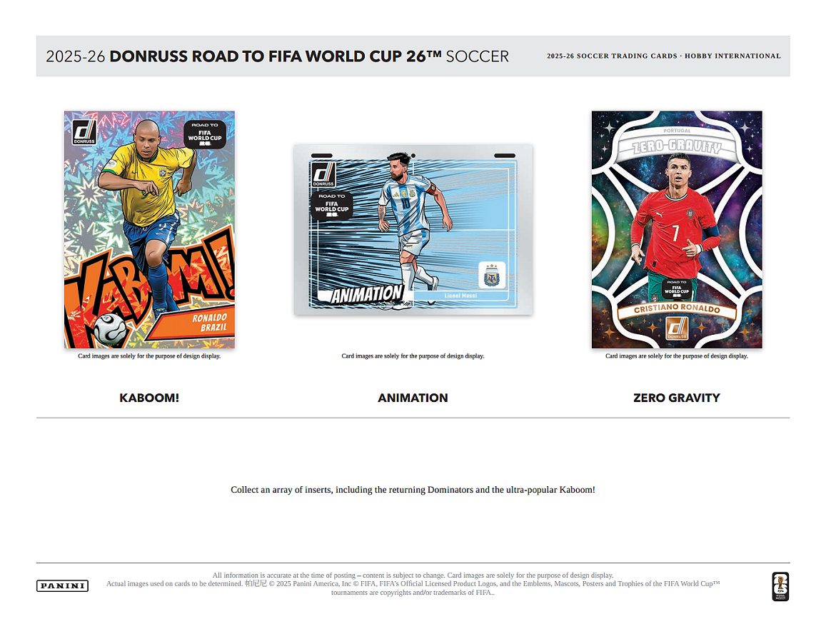 Project Mozi Breaks – Break #609 PYTP: 2025-26 Panini Donruss Road To FIFA World Cup 26 Soccer Hobby International Case Break