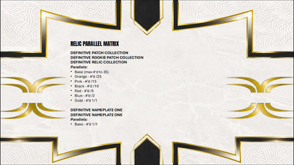 Project Mozi Breaks – Break #741 1.0 RP: 2025-26 Topps Definitive Basketball 1 BOX BREAK FROM SEALED CASE