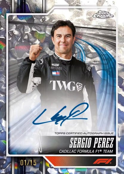 Project Mozi Breaks – Break #765 1.0 PYD: 2026 Topps Chrome F1 FDI Hobby 1 Box Break