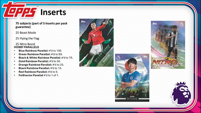 Project Mozi Breaks – Break #732 1.0 PYTP: Topps Flagship Premier League Soccer Sealed Hobby Case Break