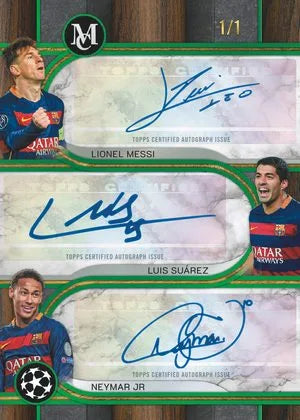 Project Mozi Breaks – Break #738 1.0 (PYTP) Topps® Museum UEFA Club Competitions 2025/26 Hat-Trick Box Sealed Case Break
