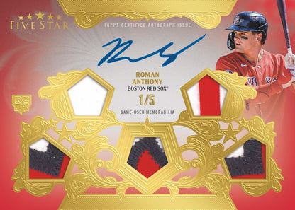 Project Mozi Breaks – Break #783 1.0 PYT: 2026 Topps Five Star Baseball Sealed Case Break
