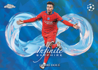Project Mozi Breaks – Break #782 1.0 PYTP: 2025-26 Topps Chrome Sapphire UEFA Club Competitions Soccer 2 Box Break from Sealed Case