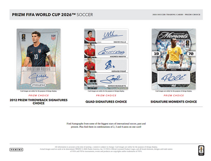 Project Mozi Breaks – Break #665 PYTP: Panini Prizm FIFA World Cup 2026 Choice Box Sealed Case Break (20 Boxes)