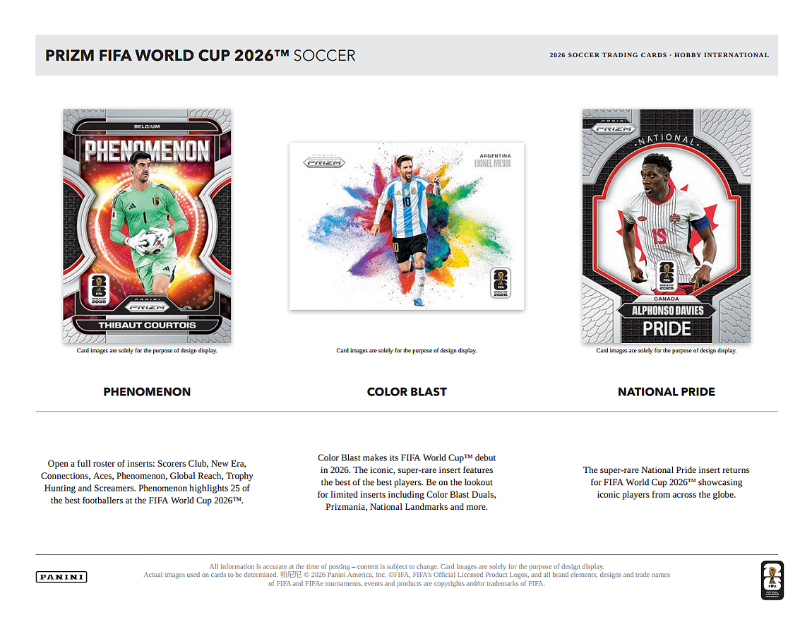 Project Mozi Breaks – Break #679 PYTP: 2026 Panini Prizm FIFA World Cup 2026 Hobby International 10 Box Break