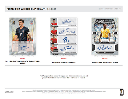 Project Mozi Breaks – Break #662 PYTP: 2026 Panini Prizm FIFA World Cup 2026 Blaster Box Sealed Case Break (20Boxes)
