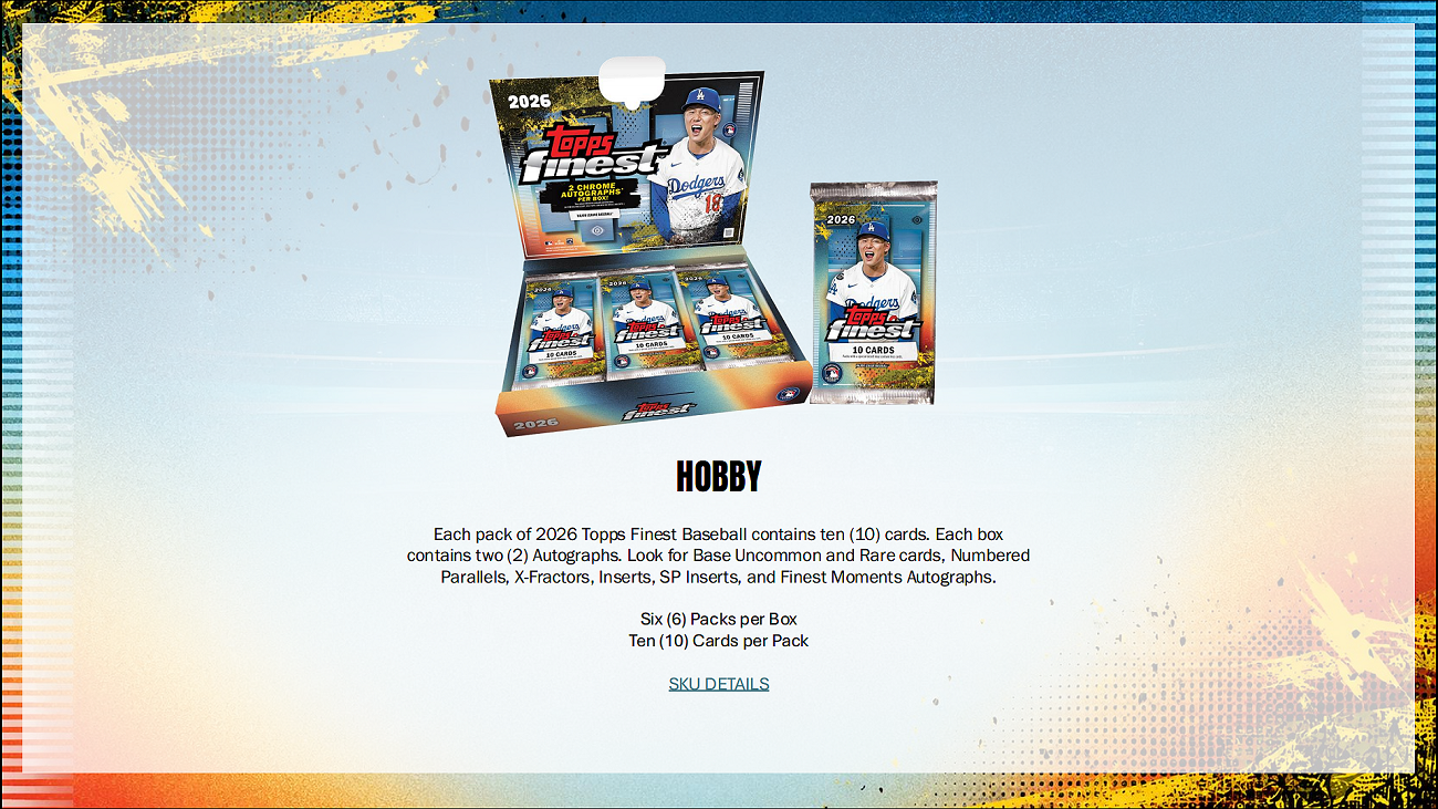 Project Mozi Breaks – Break #666 PYTP: 2026 Topps Finest Baseball Hobby 8 Box Sealed Case Break