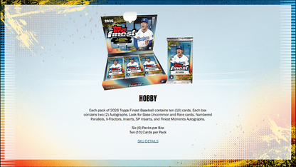 Project Mozi Breaks – Break #666 PYTP: 2026 Topps Finest Baseball Hobby 8 Box Sealed Case Break