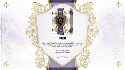 Project Mozi Breaks – Break #744 1.0 PYTP: Topps Royalty Premier League 2026 2 Hobby Box from Sealed Case Break