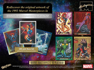 Project Mozi Breaks – Break #187 5.0: 2024 Upper Deck Marvel Masterpieces '92 Platinum 1 box