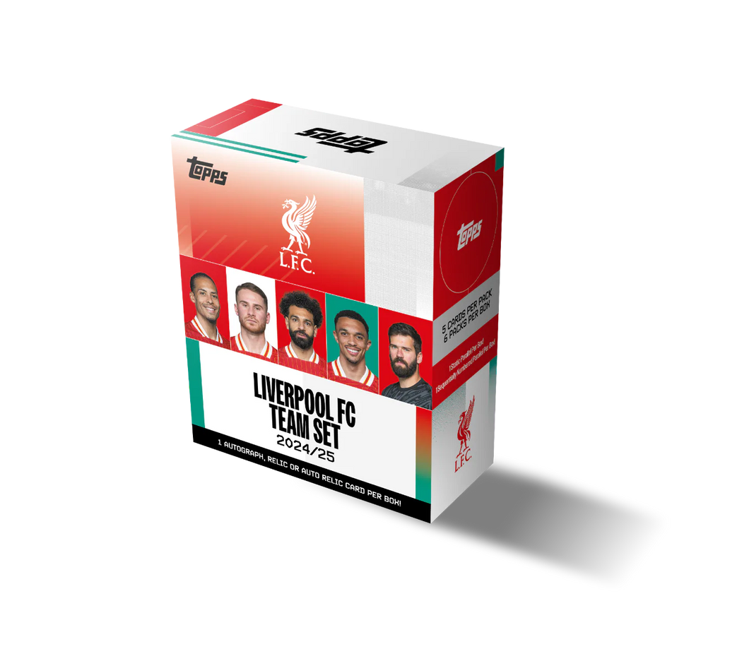 Project Mozi Breaks – Private Break (1 FULL Box Break) 2024/25 Topps Liverpool Team Set