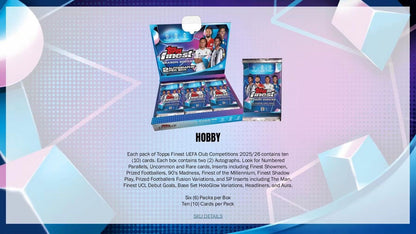Project Mozi Breaks – Break #646 1.0 PYTP: Topps® Finest UEFA Club Competitions 2025/26 Sealed Case Break (8 Boxes)